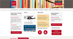 Desktop Screenshot of livrelecturebretagne.fr