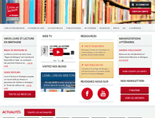 Tablet Screenshot of livrelecturebretagne.fr